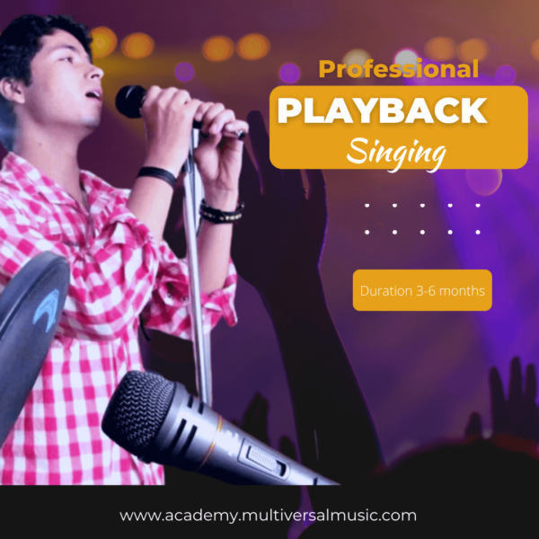 Playback singing Vocals course pune
